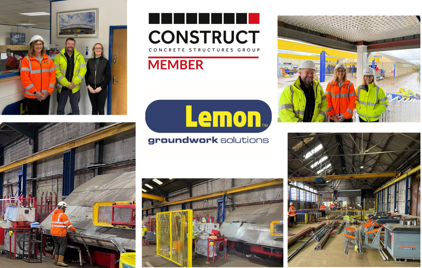 Fantastic visit to new CONSTRUCT member Lemon Groundwork